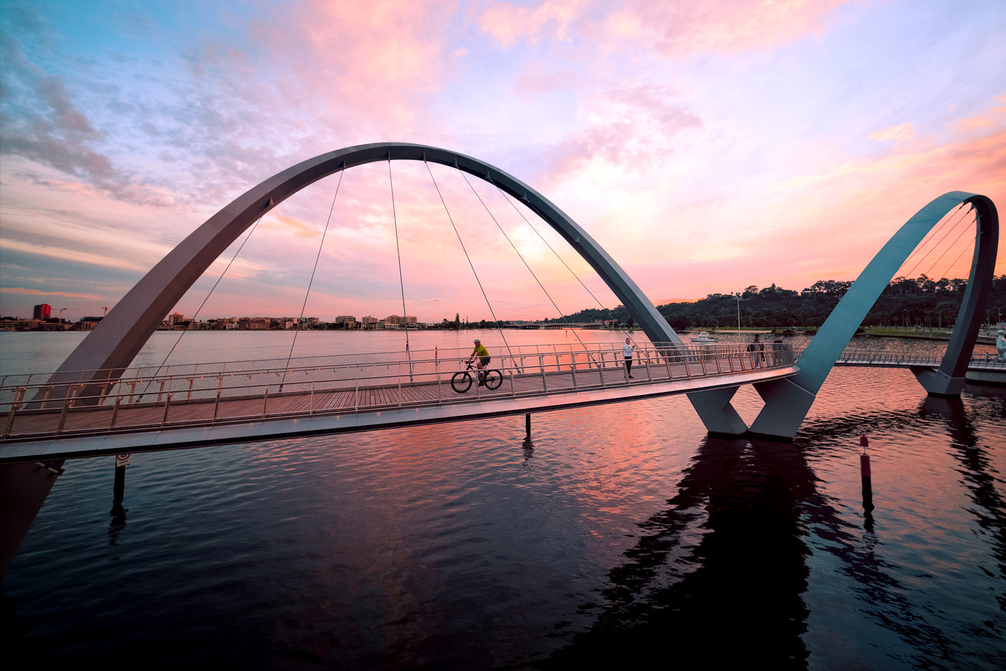 Elizabeth Quay bridge