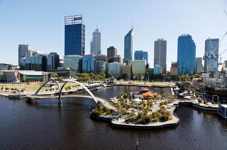 City of Perth from up above
