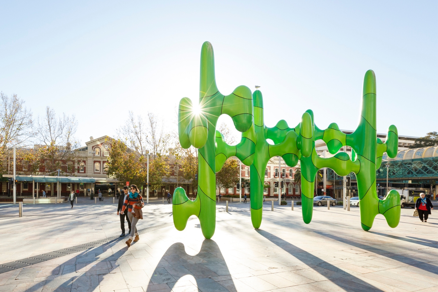 Grow Your Own sculpture in Forrest Place