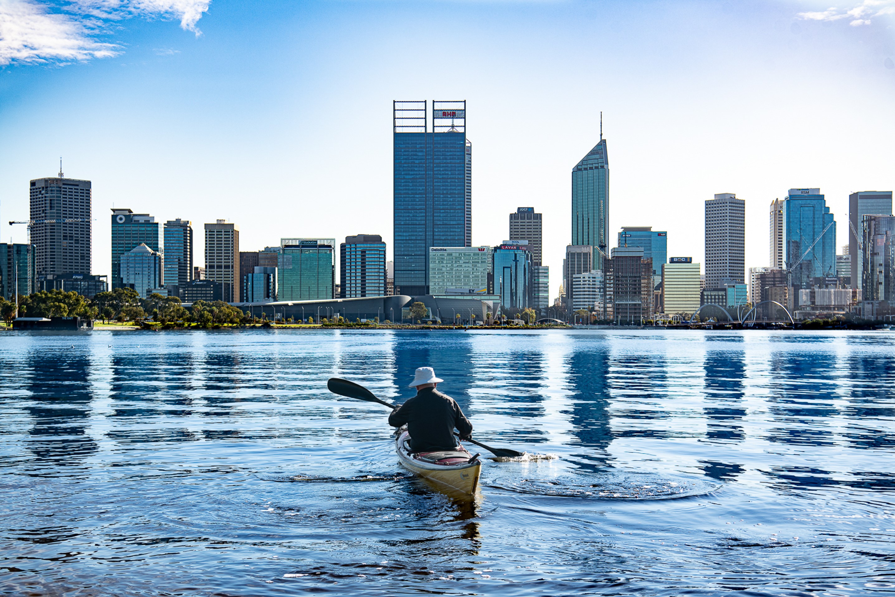 Kayak on the Swan River