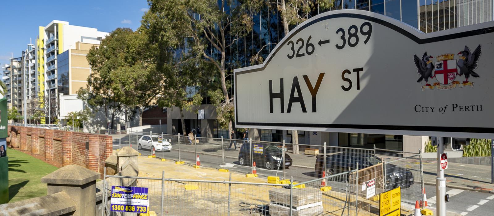 Hay St Two Way conversion - Bennett St to Victoria Ave - Sep 2024 - 23