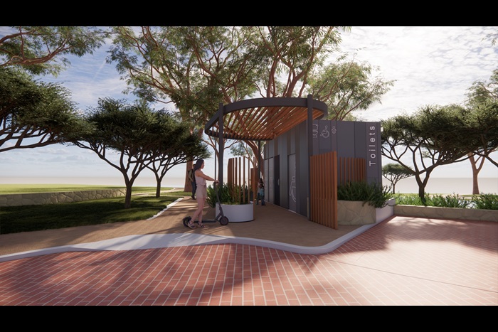 Artist impression of Mardalup public toilets