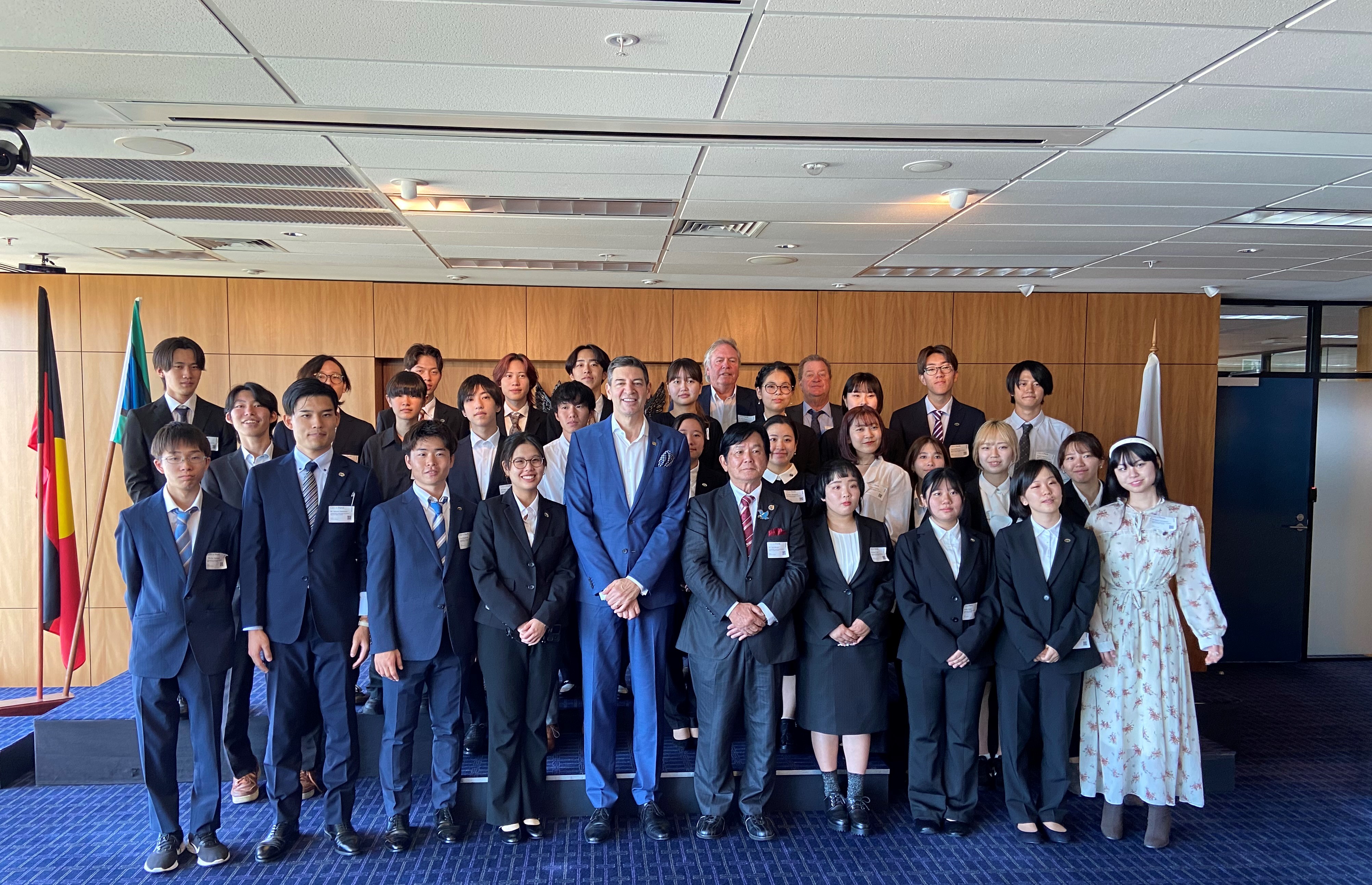 City of Perth welcomes Minami Academy students, November 2023
