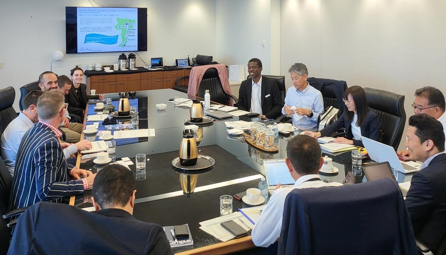 Advancing Energy Collaboration between Perth and Hitachi City, November 2023