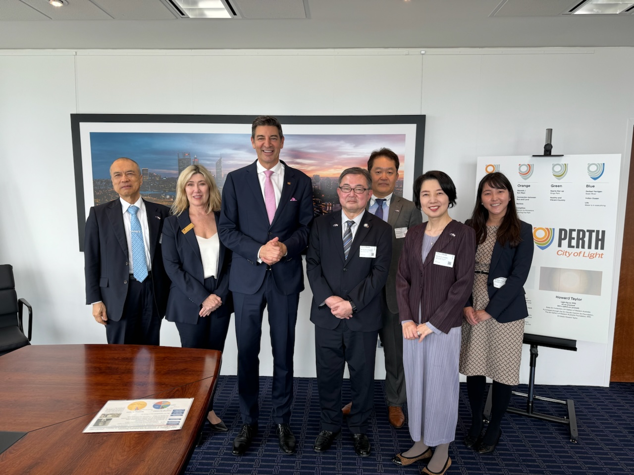 Courtesy call with Chairman of JABCC and Tokyo delegation, May 2024