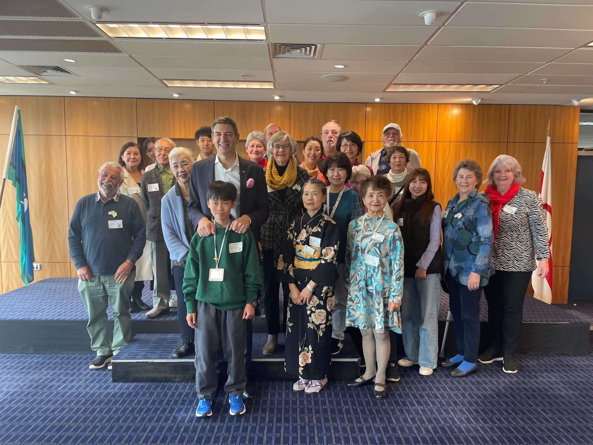 Friendship Force of Japan Courtesy Call, August 2023