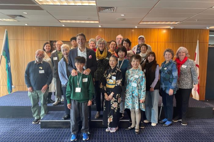 Friendship Force of Japan Courtesy Call, August 2023