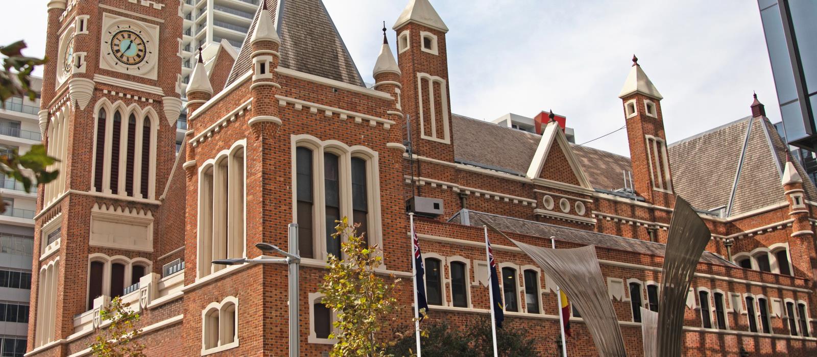 Perth Town Hall conservation works