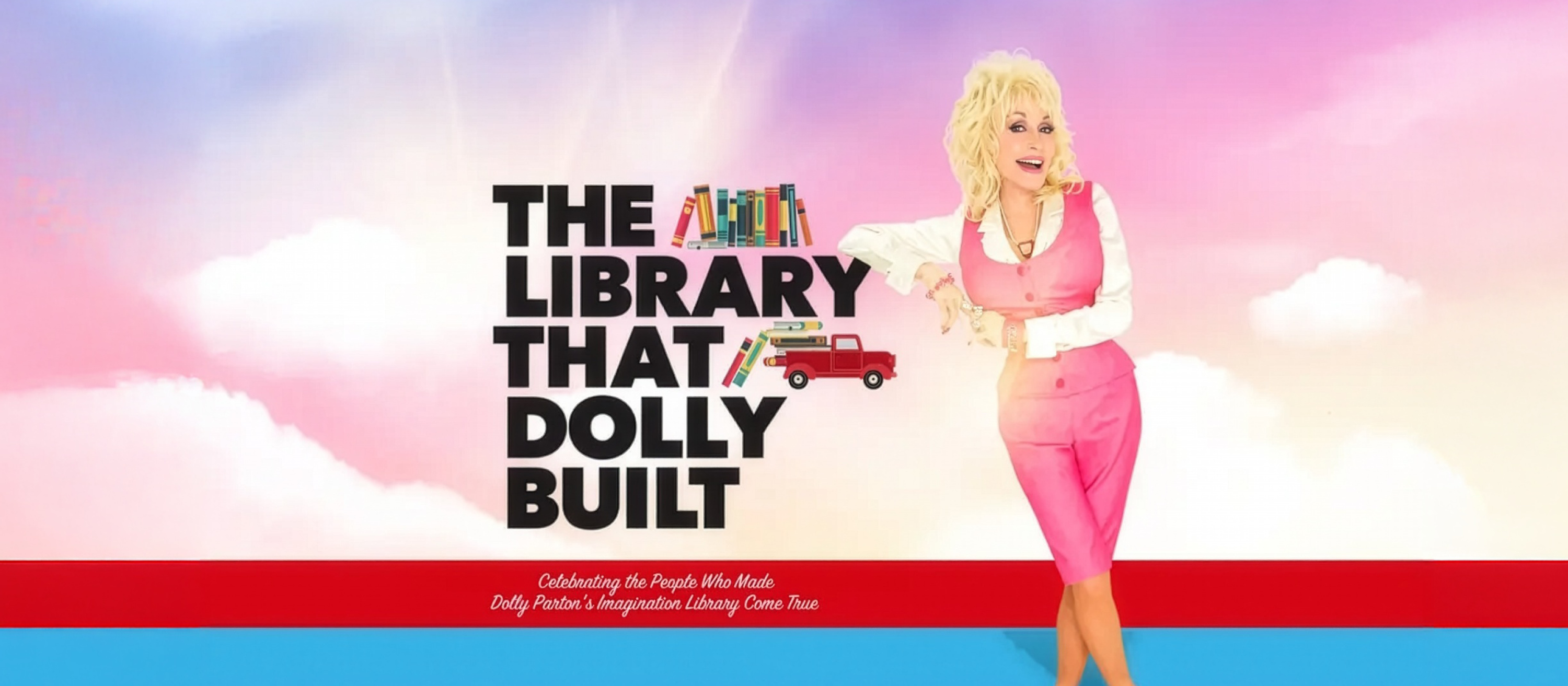 Promotional image for the film 'The Library that Dolly Built'