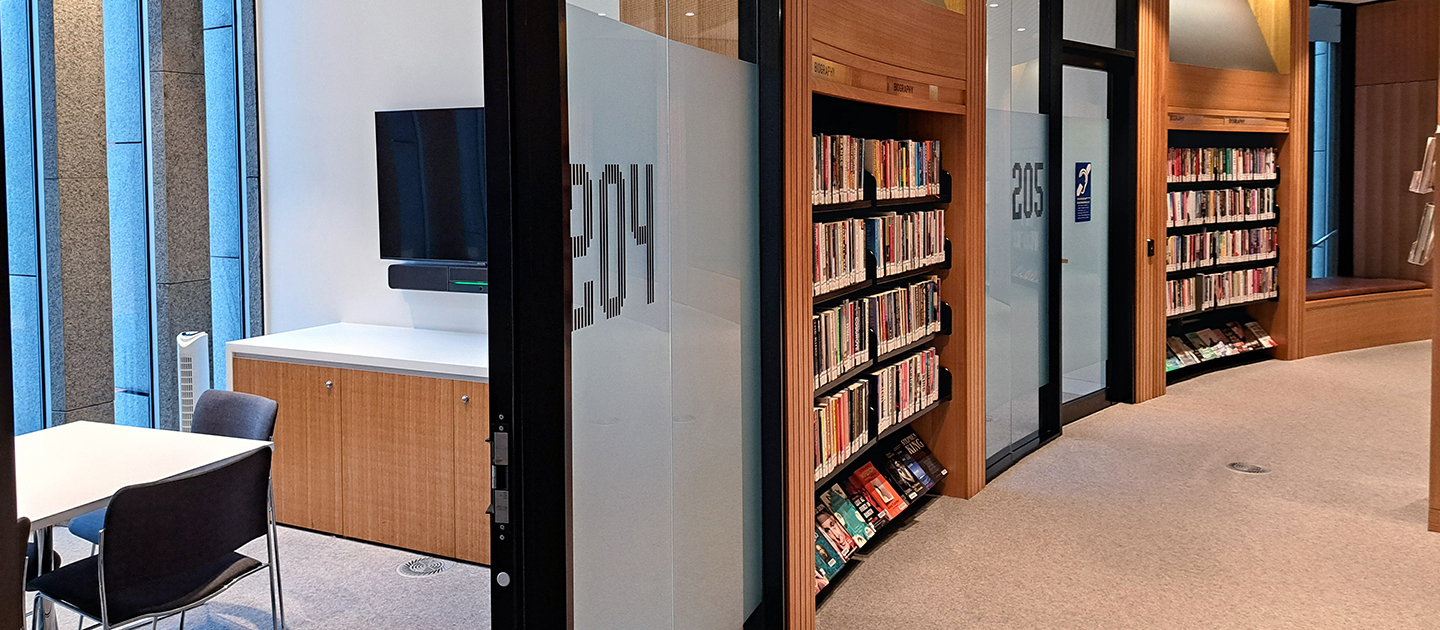 Meeting Rooms 204 and 205 at the City of Perth Library