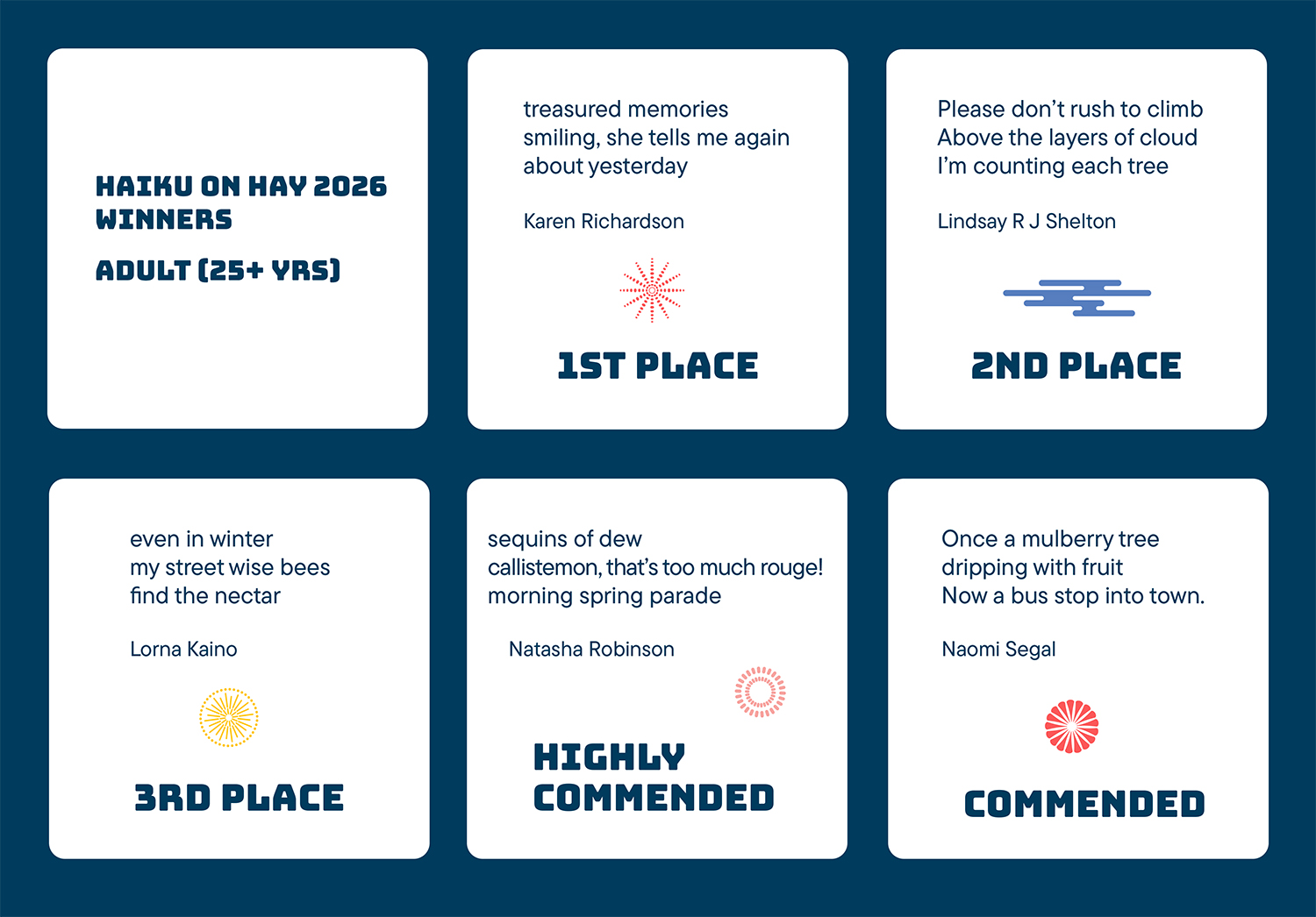 Haiku on Hay winners 2026