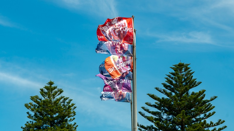 Banner on Kings Park Road