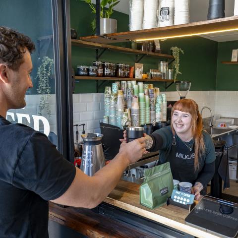 No Eye Deer cafe in West Perth