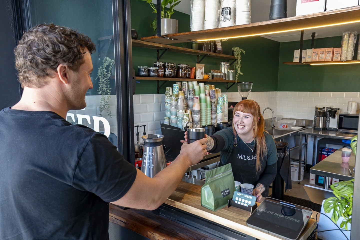 No Eye Deer cafe in West Perth