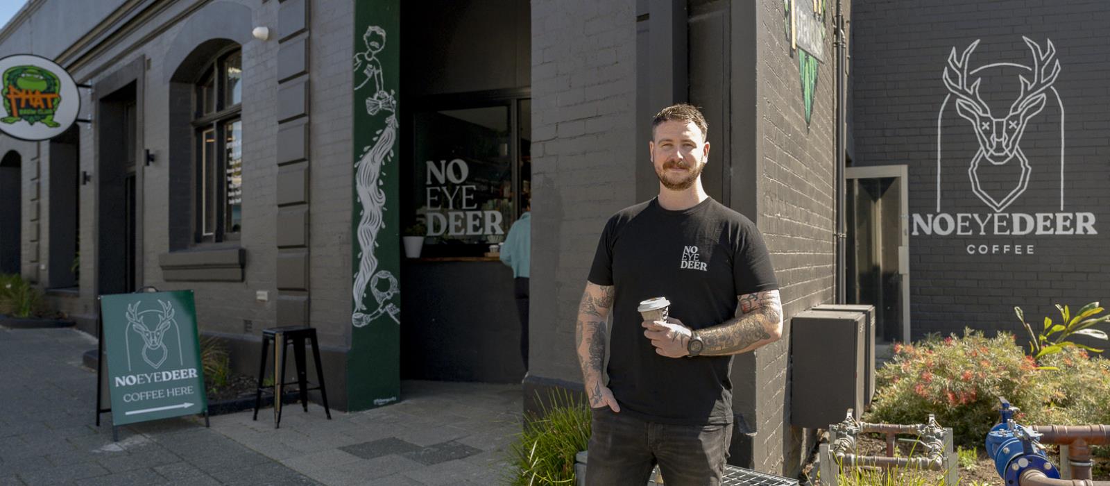 No Eye Deer cafe in West Perth