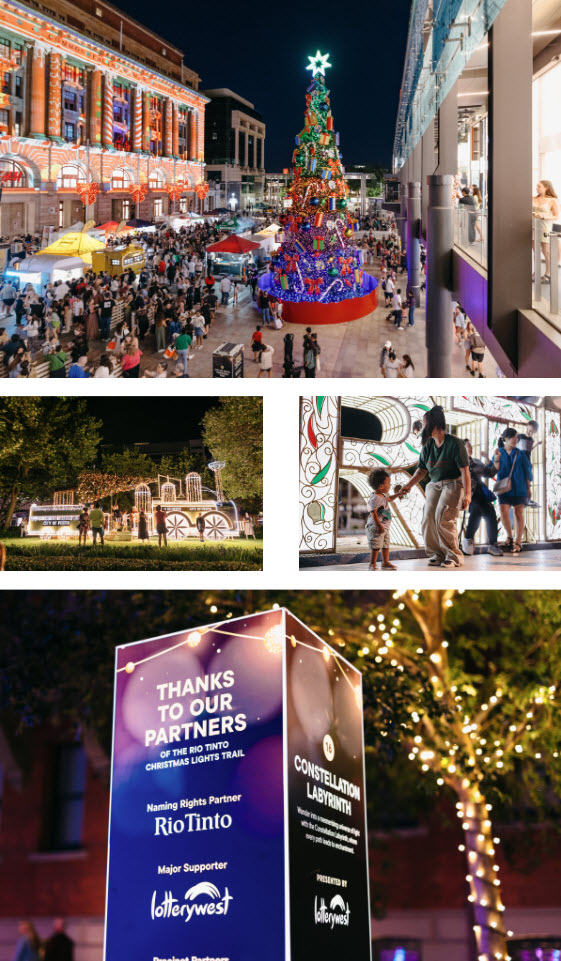 Highlights Rio Tinto Christmas Lights Trail