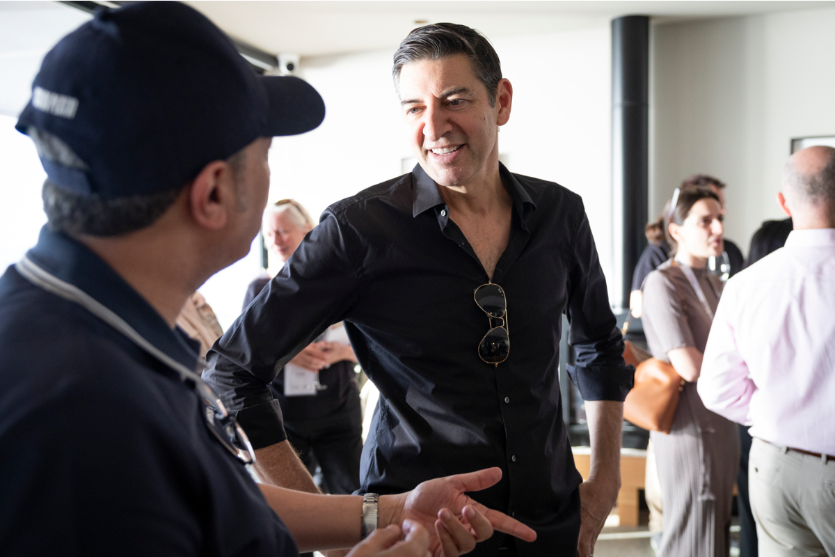 Basil Zempilas at a WECP farewell function