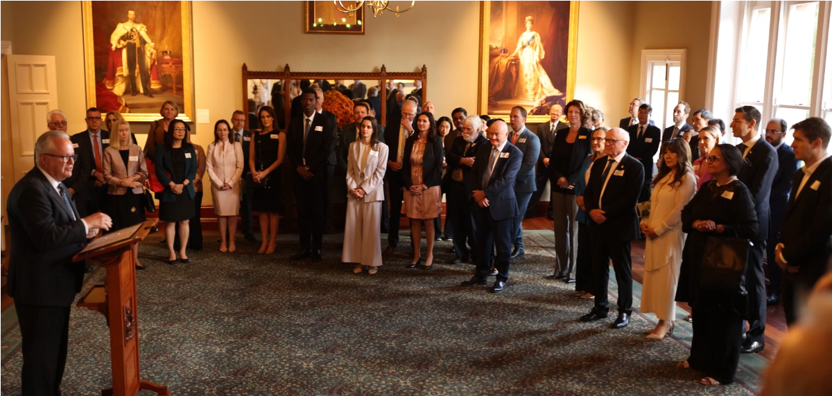 WECP reception at Government House