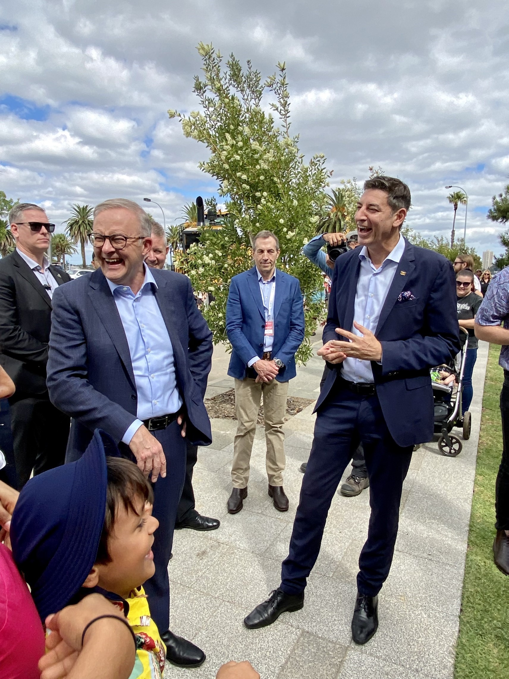 Prime Minister visits Perth