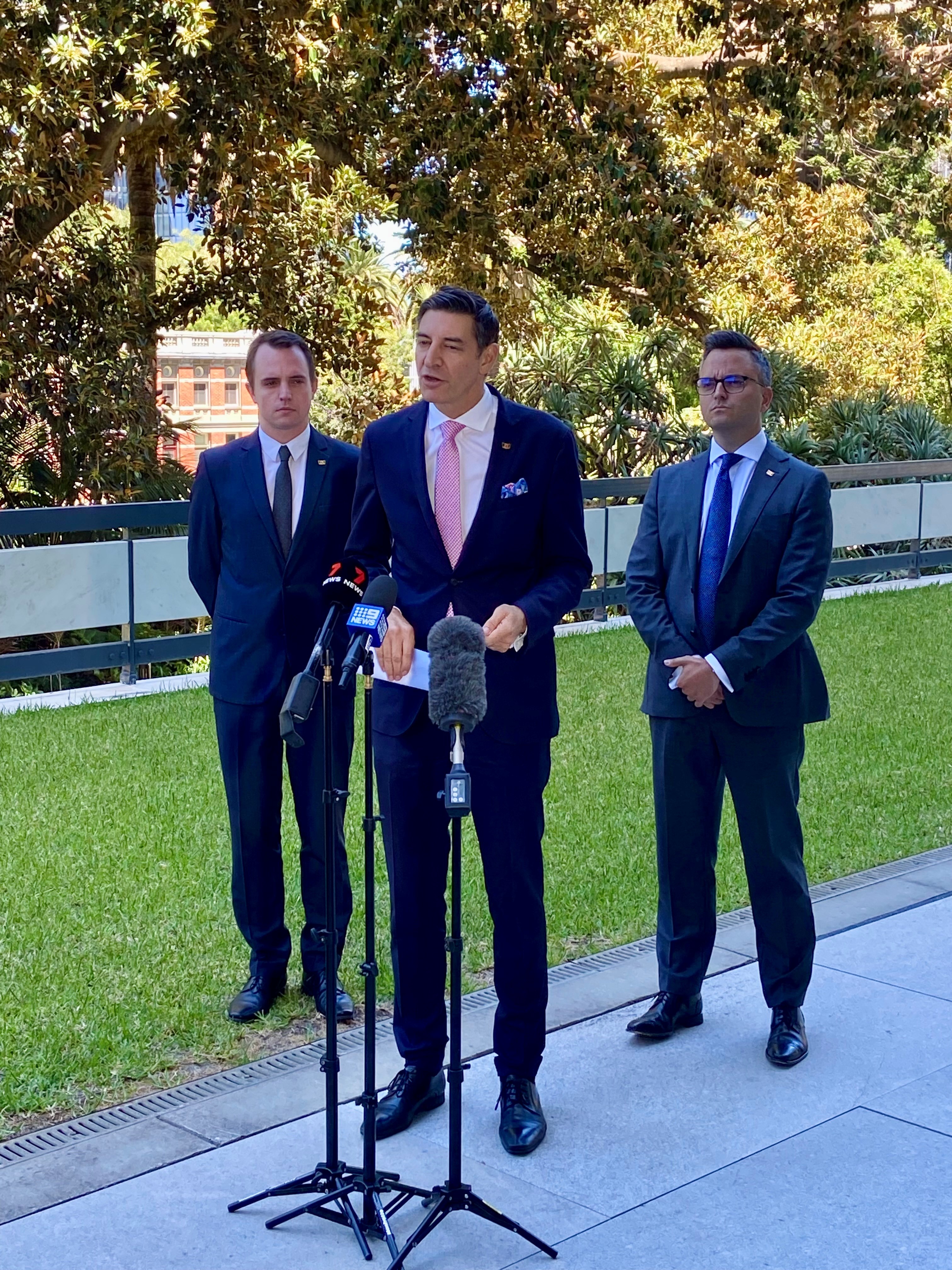 Perth Parking Levy Press Conference