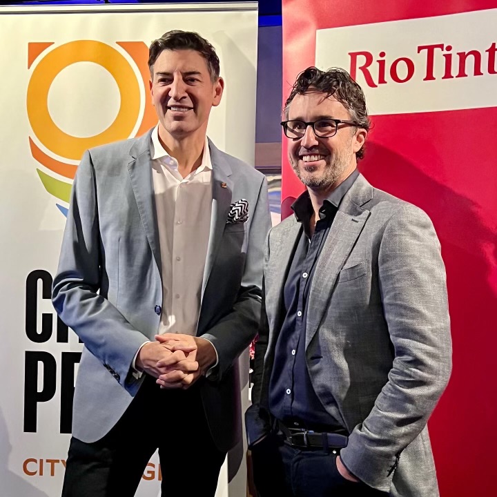 Basil Zempilas and Simon Trott