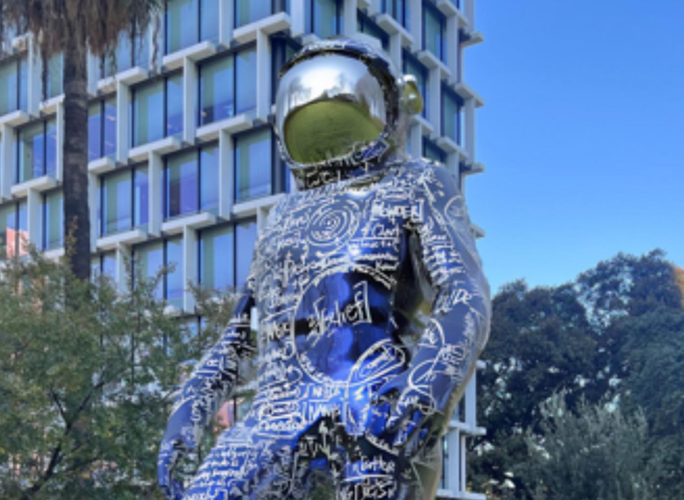 Perth's newest public artwork Boonji Spaceman lands soon | City of Perth