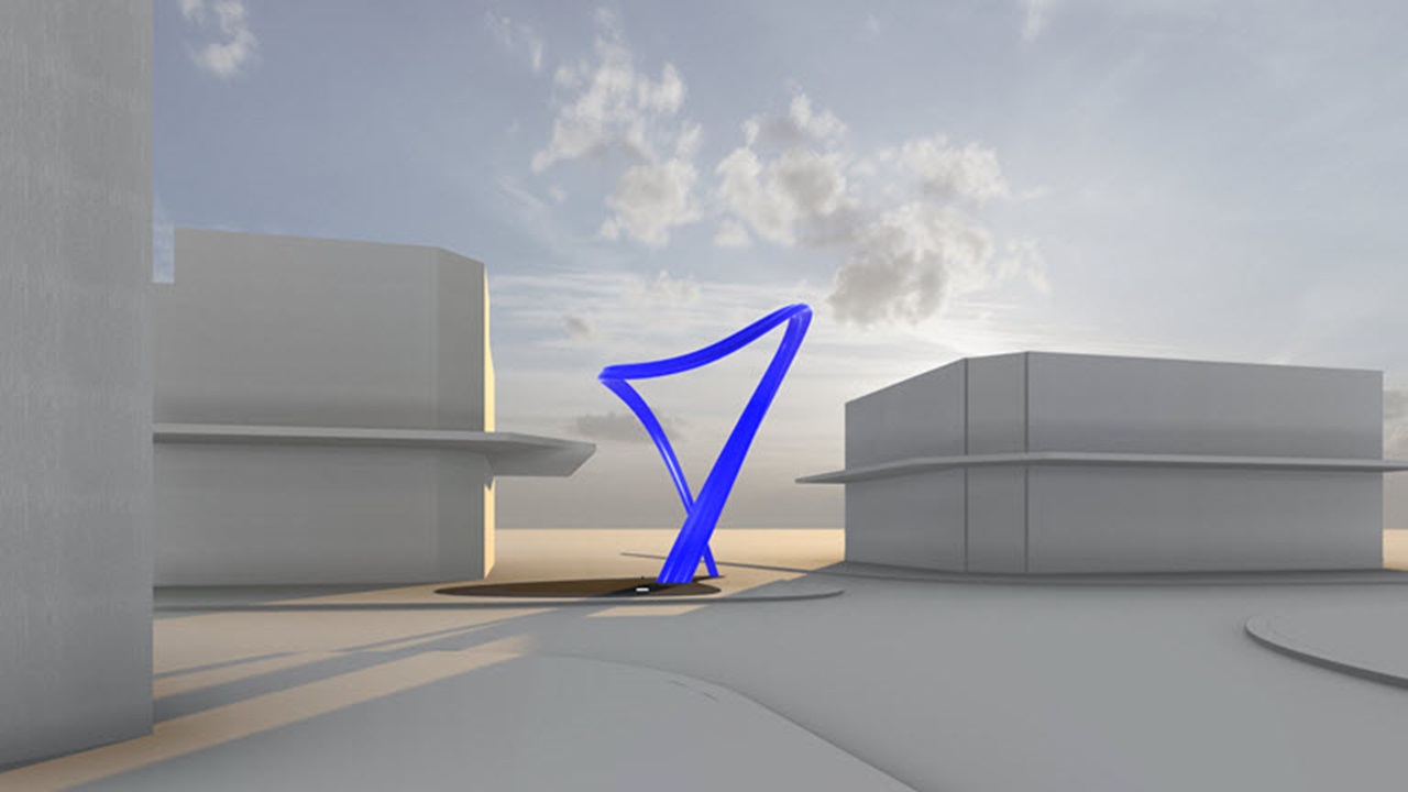 Artist concept of the black swan and Swan River