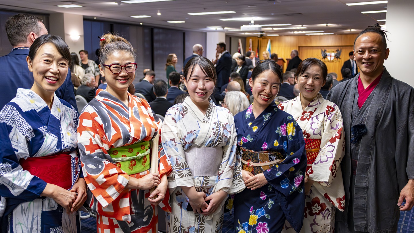 Kagoshima delegation event evening session - Council House - July 2024