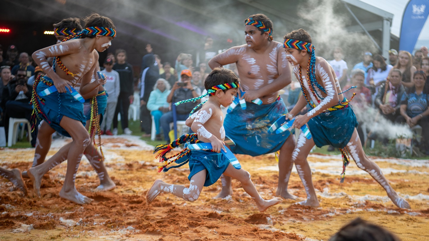 Aboriginal dancers for NAIDOC Week