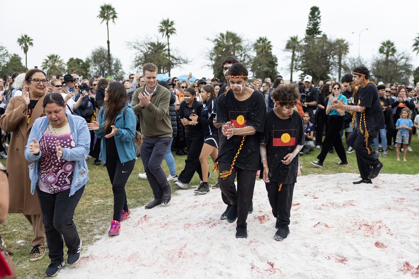 Reconciliation walk at Langley Park 2024