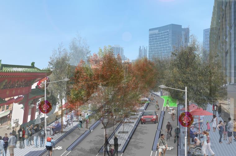 Roe Street artist impression