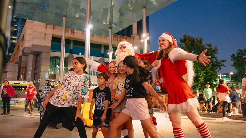 Santa at Forrest Place