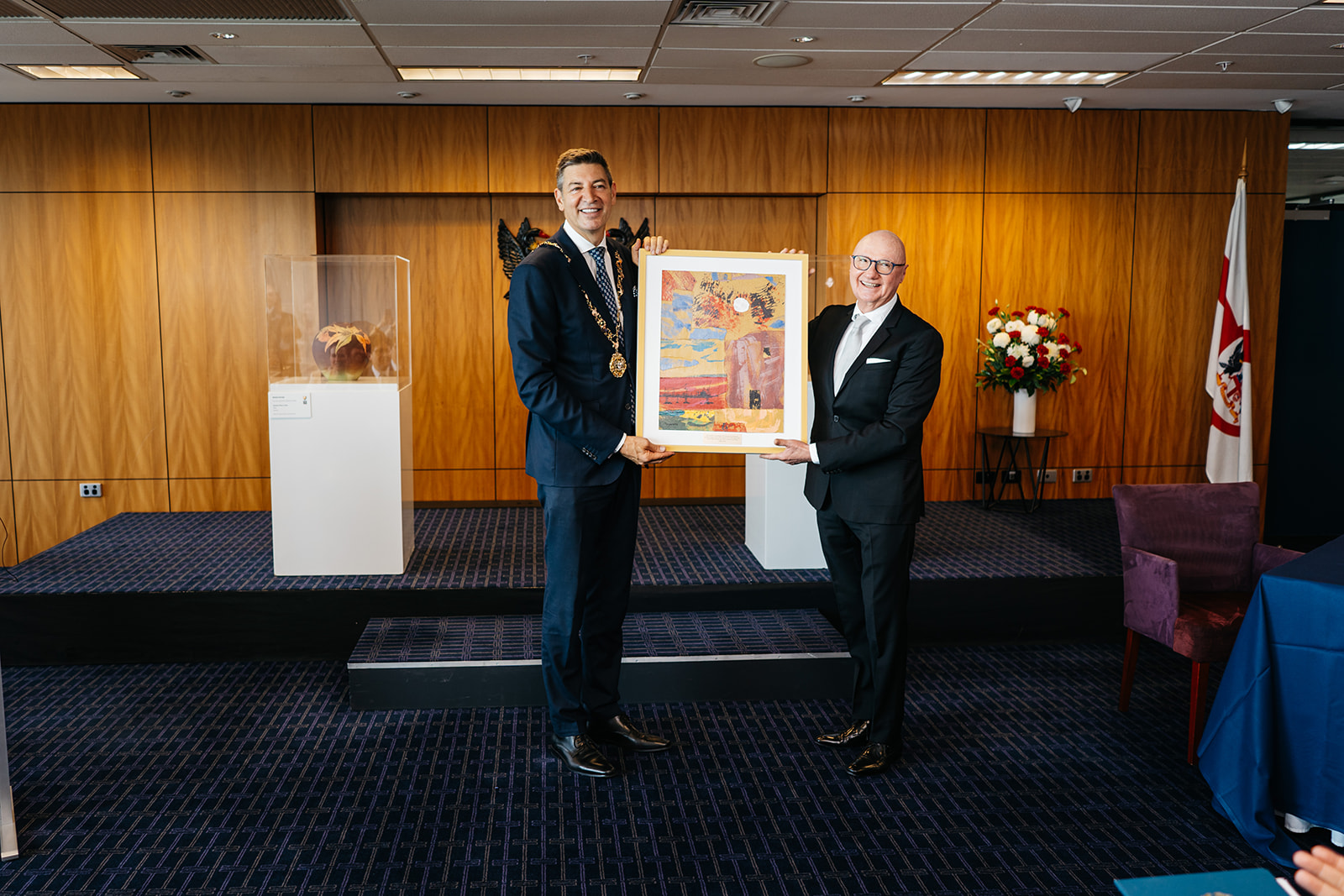 Vasto sister city visit January 2025