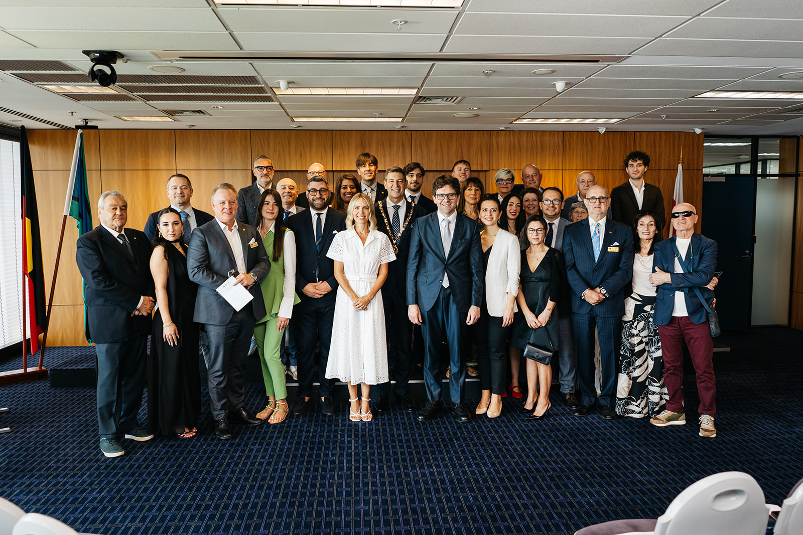 Vasto sister city visit January 2025