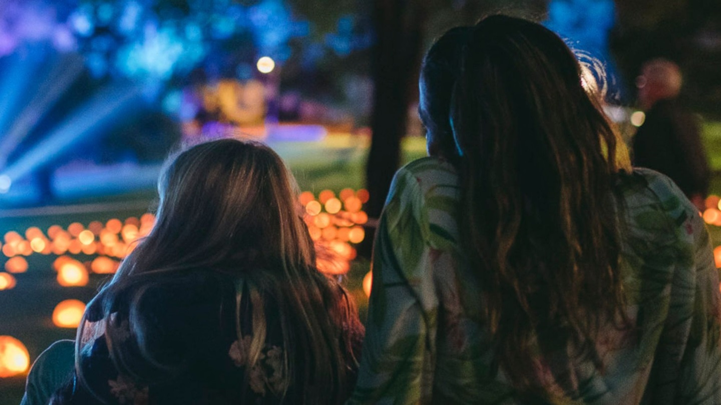 Spectators at a Perth Festival event