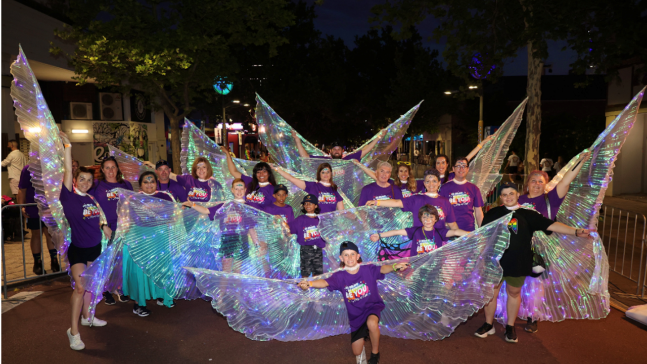 City of Perth staff at Pride Parade 2023