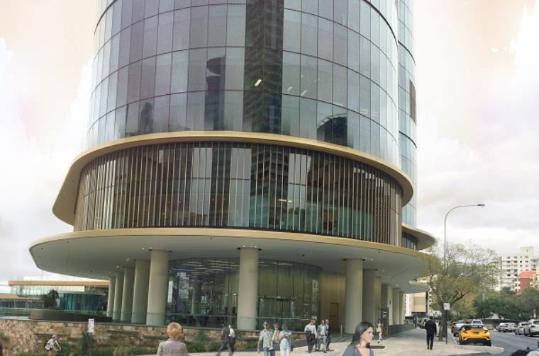 Spring Street pedestrian crossing