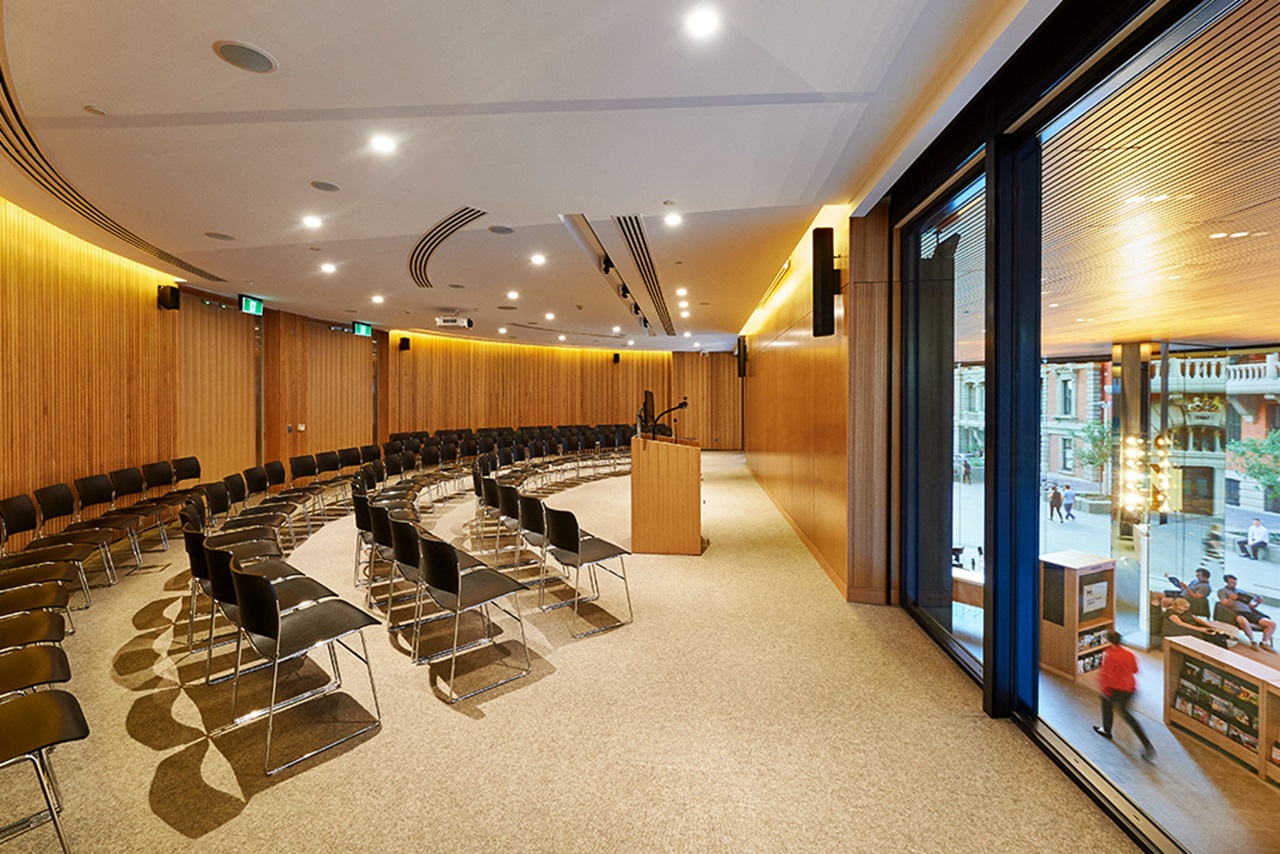 The Auditorium at the City of Perth Library