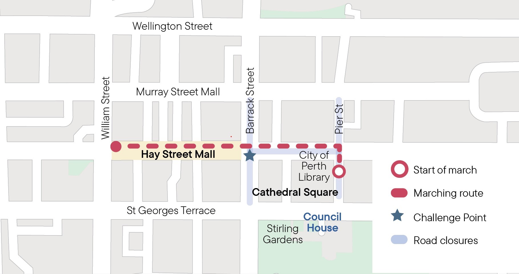 Parade Route and Road Closures