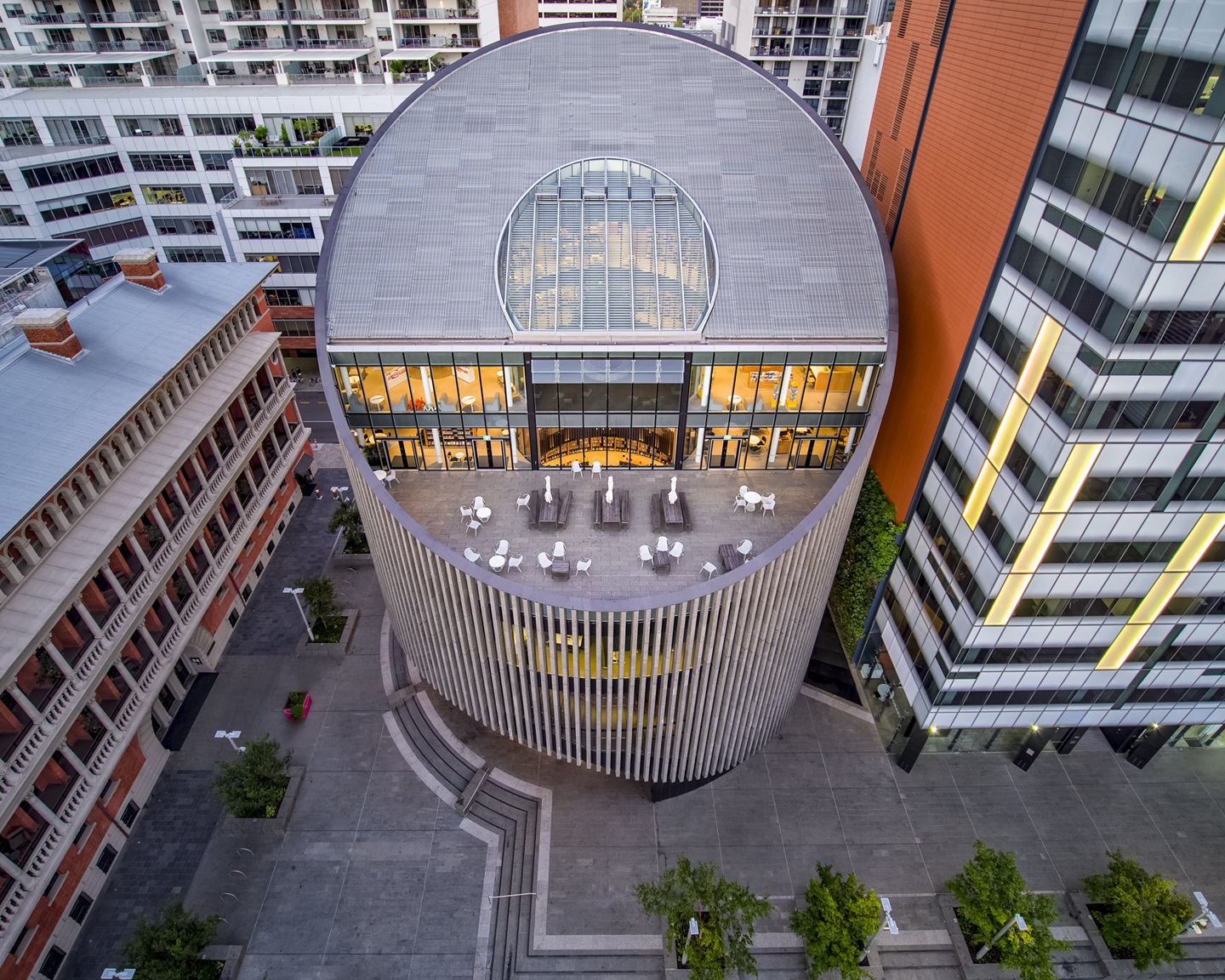 Library Birdseye View