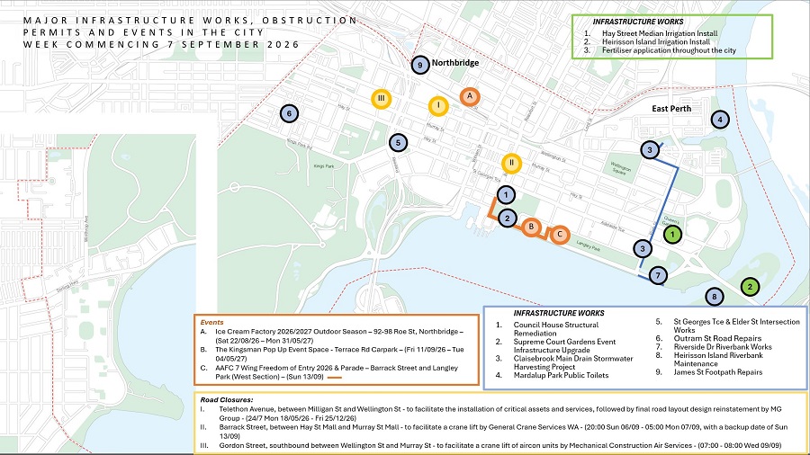 program of works - week commencing 7 Sept 2026 image