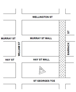 Road Closure - Barrack Street Perth - 22 October 2026