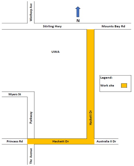 Road Closure - Hackett Drive Crawley - 10 to 26 March and 28 to 29 April 2026