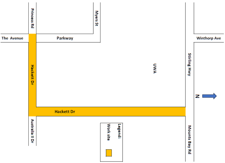 Road Closure - Hackett Drive Crawley - 5 January to 13 February 2026