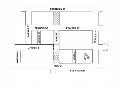 Road Closure - Lake Street Northbridge - 27 to 28 October 2026