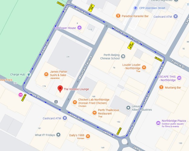 Road Closure - Mountain Terrace Northbridge - 10 August 2026