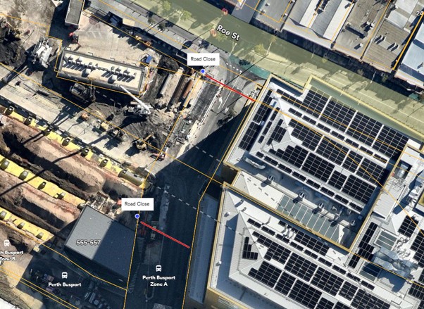 Road Closure - Queen Street Perth - 5 to 7 August 2026