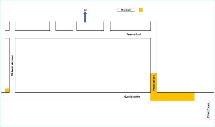 Road Closure - Riverside Drive East Perth - 13 to 18 April and 20 to 24 April 2026