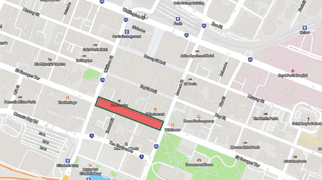 Road Closure - St Georges Terrace Perth - 3 October 2026