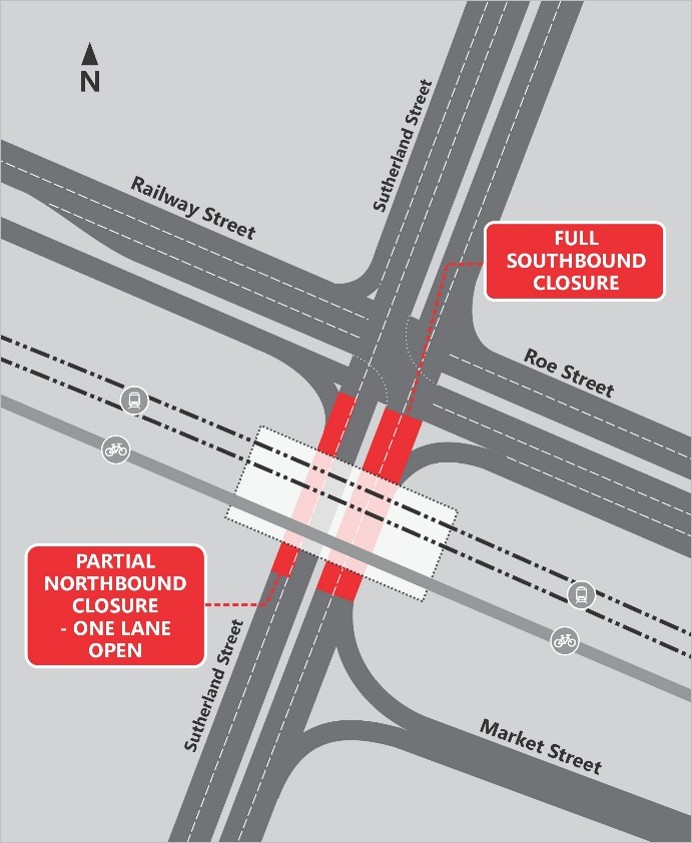 Road Closure - Sutherland Street West Perth - 26 to 28 October 2026